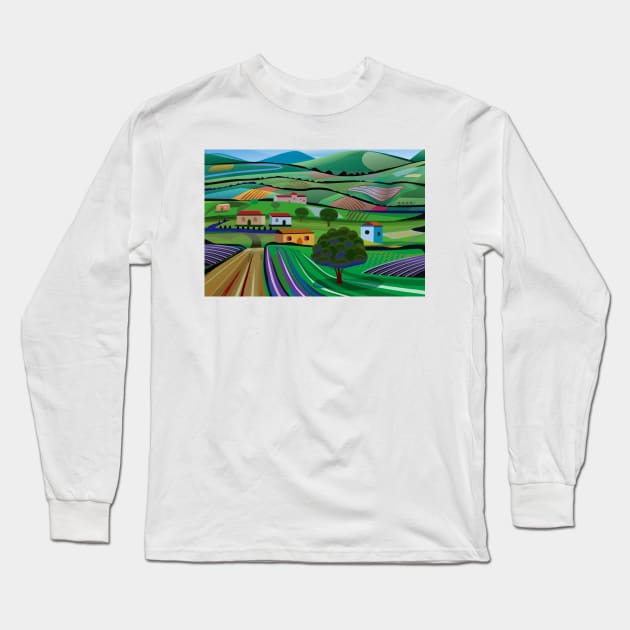 Santa Barbara Farms Long Sleeve T-Shirt by charker